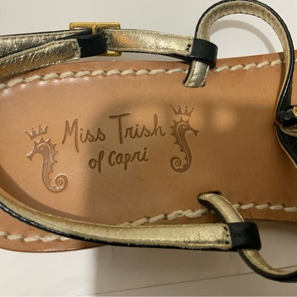 Miss Trish of Capri jeweled  Made in Italy 39 SANDAL - Picture 5 of 6